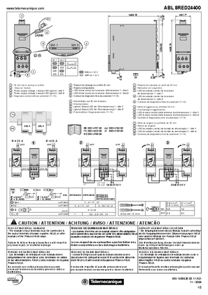 ABL8RED24400 Instruction Sheet