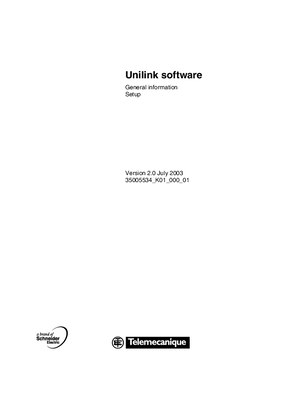 User Manual for Unilink Software ver 3.0