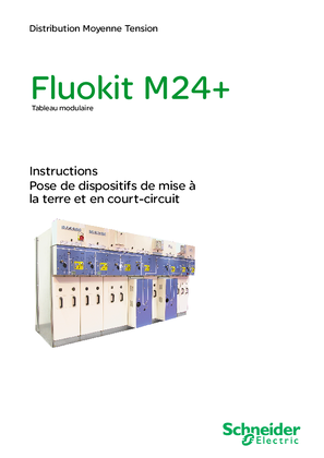 FLUOKIT M24+ Pose de dispositifs de mise à la terre et en court-circuit