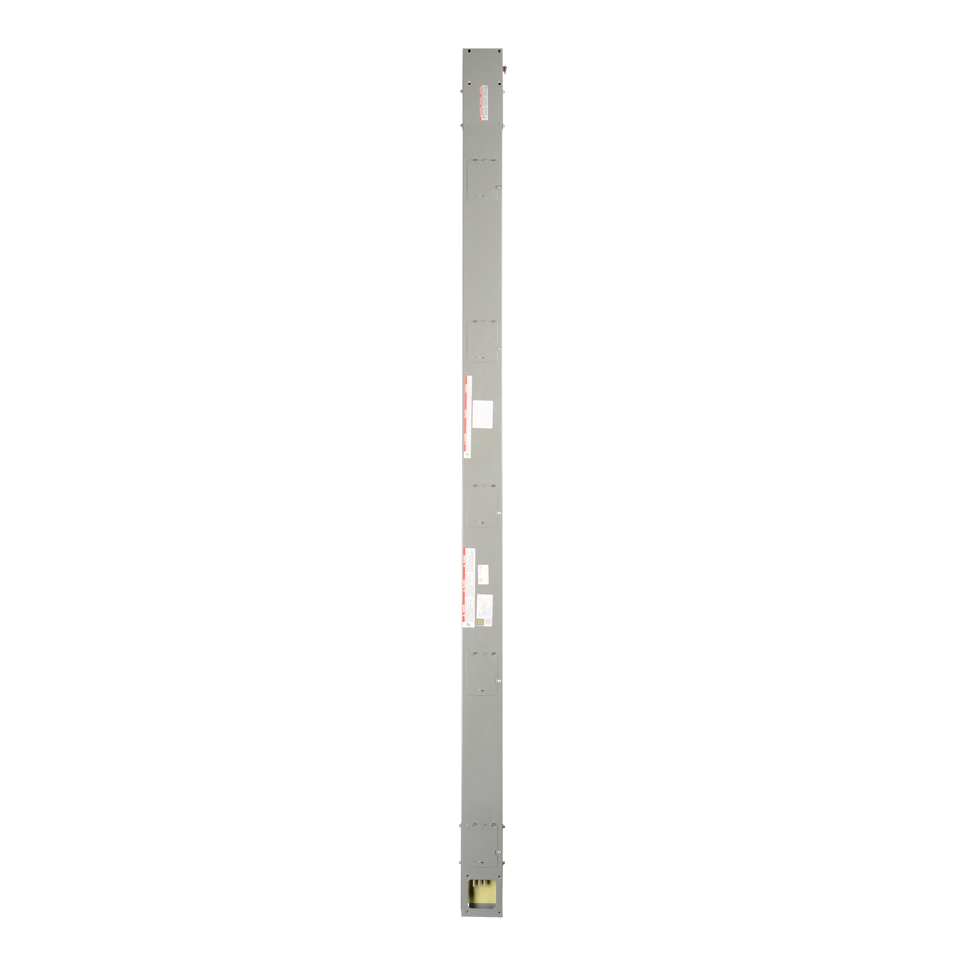 Straight length, I-Line Busway, 600A, 600VAC, 3 phase, 4 wire, without protection, Al, plug-in, 10ft