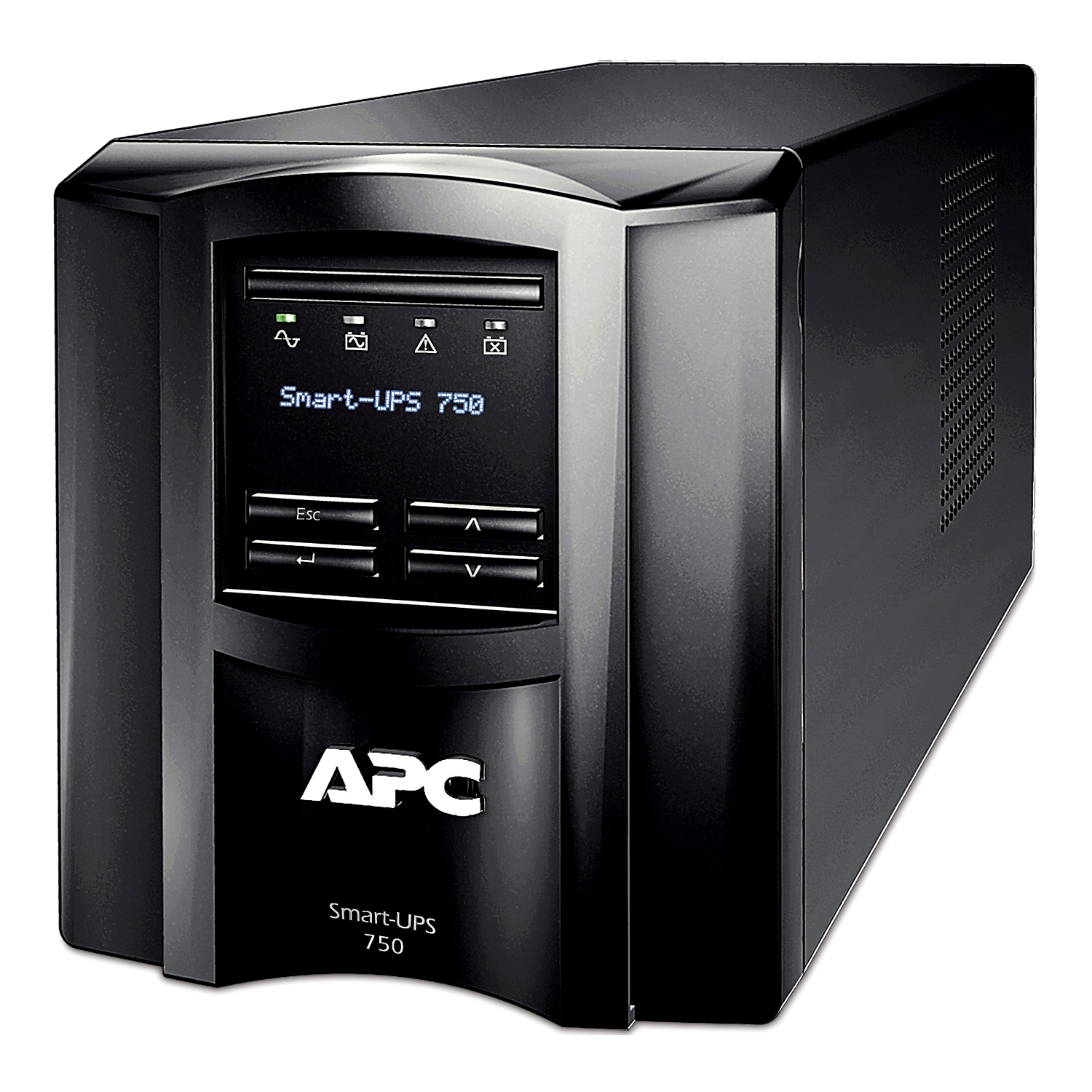 APC Smart-UPS、ラインインタラクティブ、750VA、タワー、100V、6x NEMA 5-15R コンセント、SmartSlot、AVR、 LCD - SMT750J | APC 日本