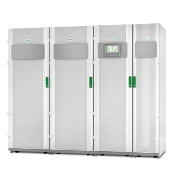 Galaxy VM Schneider Electric Highly efficient 160 -1125kVA -480V and 160 -1000kVA 400V 3 phase UPS power protection that seamlessly integrates into medium data centers, industrial or facilities applications.