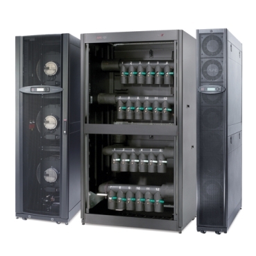 Close-coupled, chilled water cooling for medium to large data centers