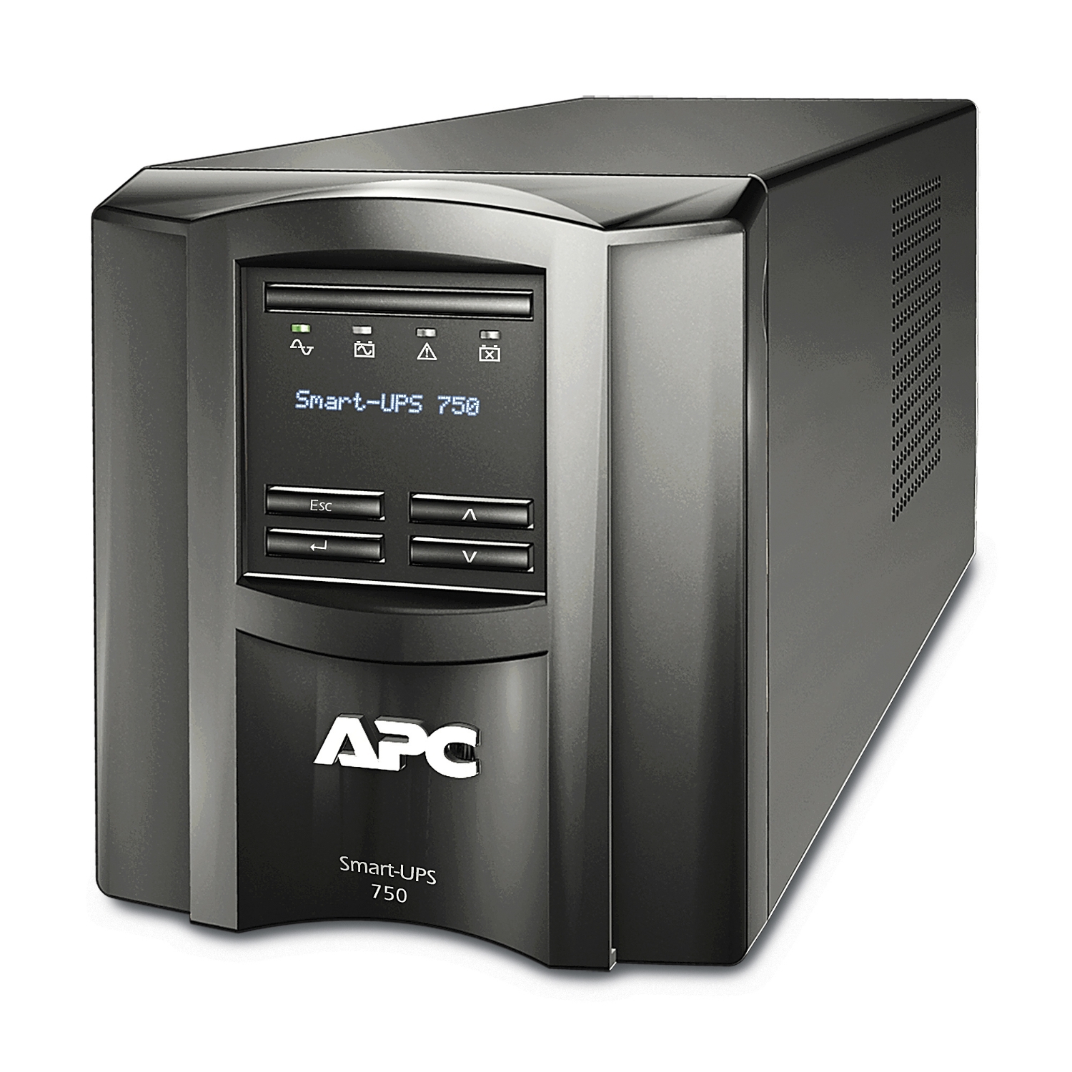 APC Smart-UPS, Line Interactive, 750VA, Tower, 230V, 6x IEC C13 outlets,  SmartSlot, AVR, LCD - SMT750I | APC USA