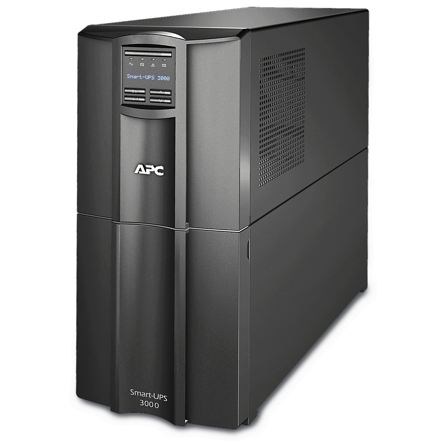 APC Smart-UPS, Line Interactive, 3kVA, Tower, 120V, 8 NEMA 5-15R+2 NEMA 5-20R outlets, SmartConnect Port+SmartSlot, AVR, LCD [TAA]