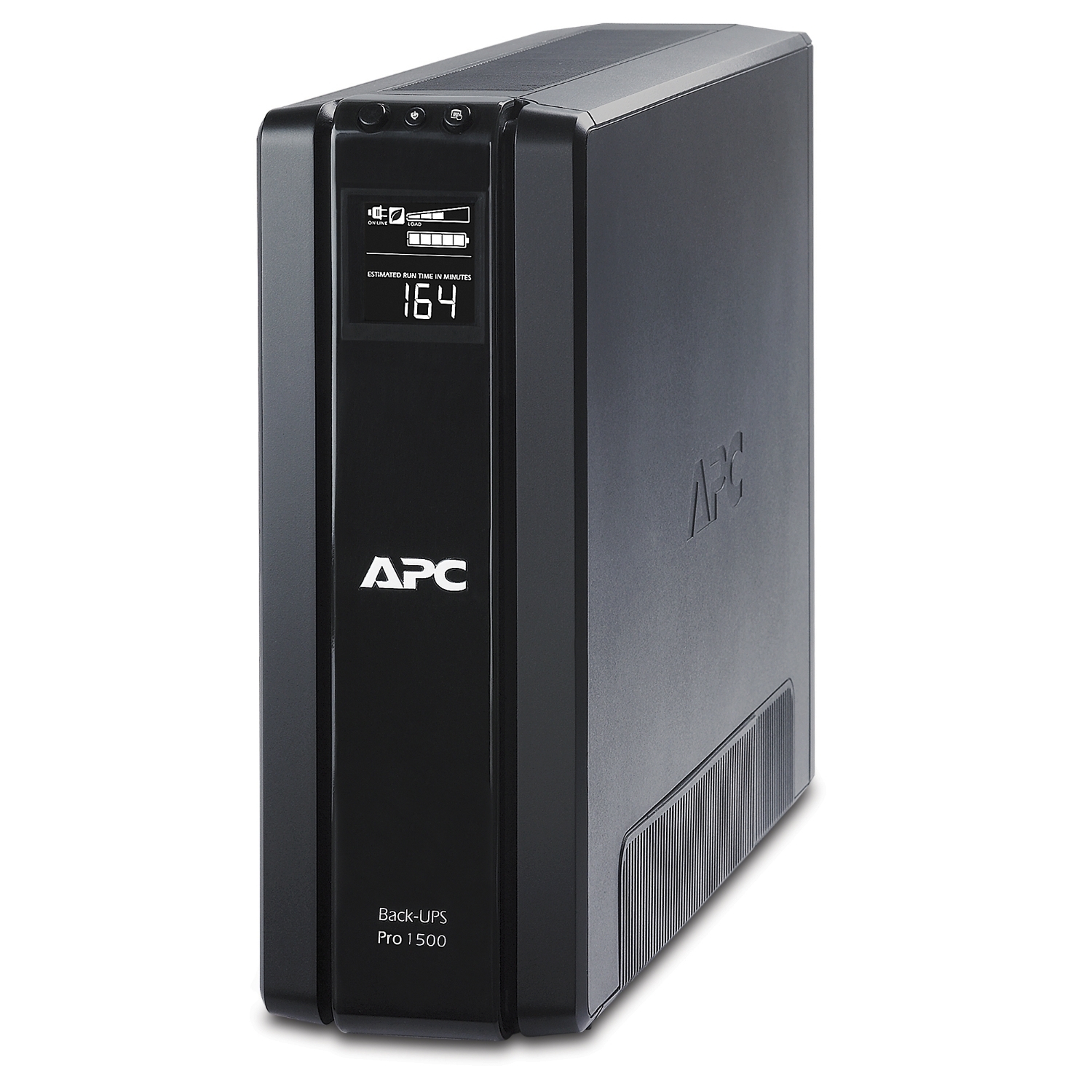 APC Back-UPS Pro, 1500VA/865W, Tower, 120V, 10x NEMA 5-15R outlets, AVR, LCD, User Replaceable Battery