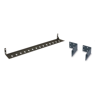 Cord retention brackets and vertical-mount bracket kits to complete rack power distribution solutions