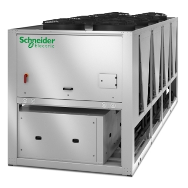Uniflair Air Cooled Chillers Schneider Electric Air-cooled Chillers with axial fans for outdoor installation for mission critical applications