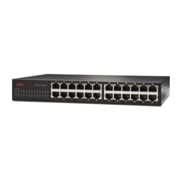 NetShelter Ethernet Switches APC Brand 利用高效能切換技術，支援您的網路基礎架構。