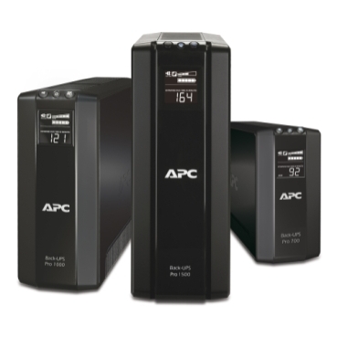 Back-UPS RS APC Brand 針對商用電腦，提供了高效能的電池備份及保護能力