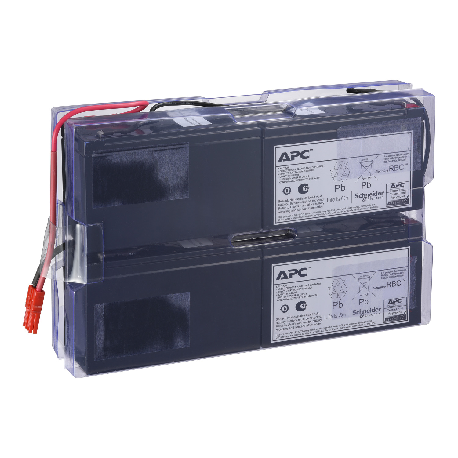 APC Replacement Battery Cartridge, VRLA, 9Ah, 48V DC, 2-year warranty
