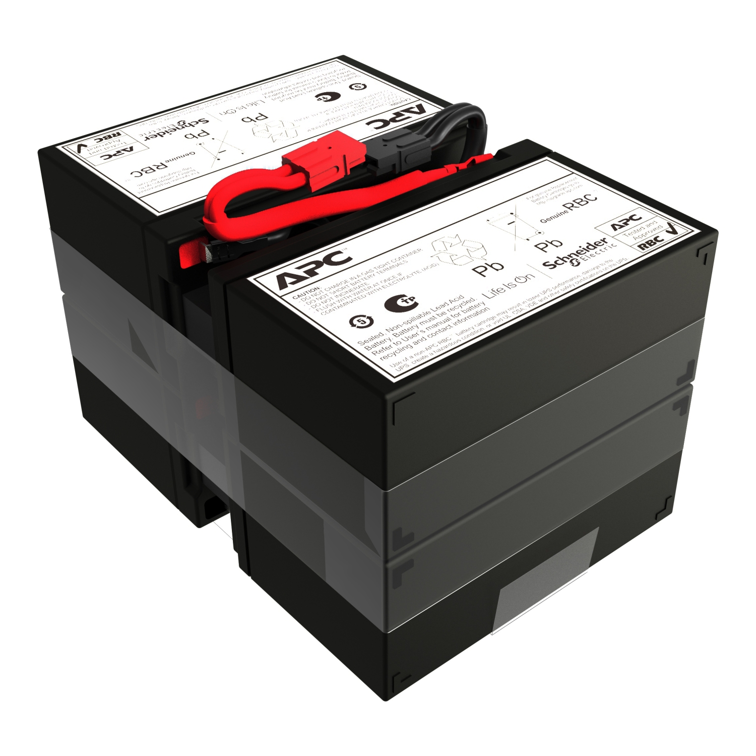 APC Replacement Battery Cartridge, VRLA, 9Ah, 48V DC, 2-year warranty