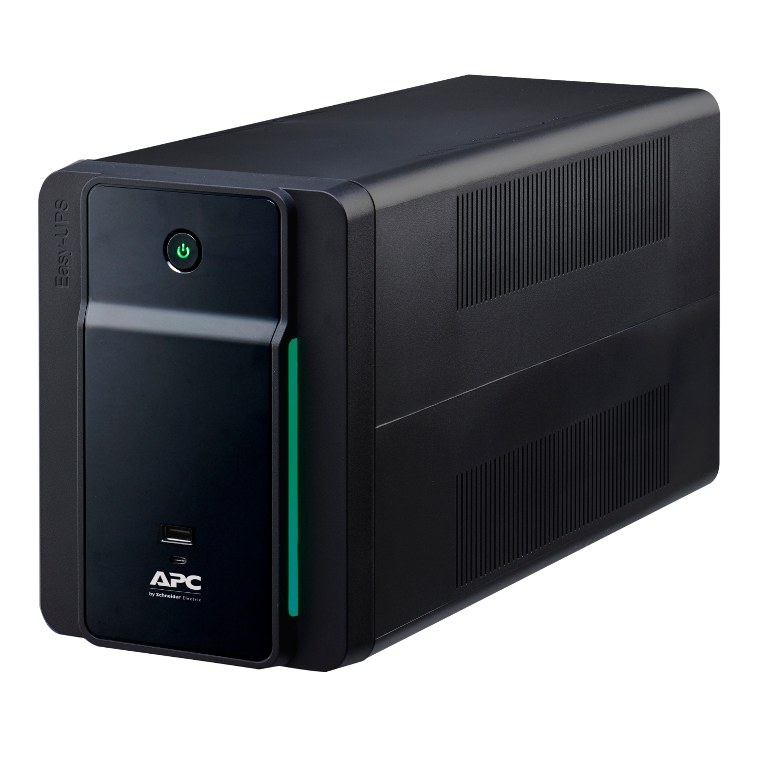 APC Back UPS, 1200VA/650W, Tower, 120V, 8x NEMA 5-15R outlets, USB Type A + C Ports, User Replaceable Battery