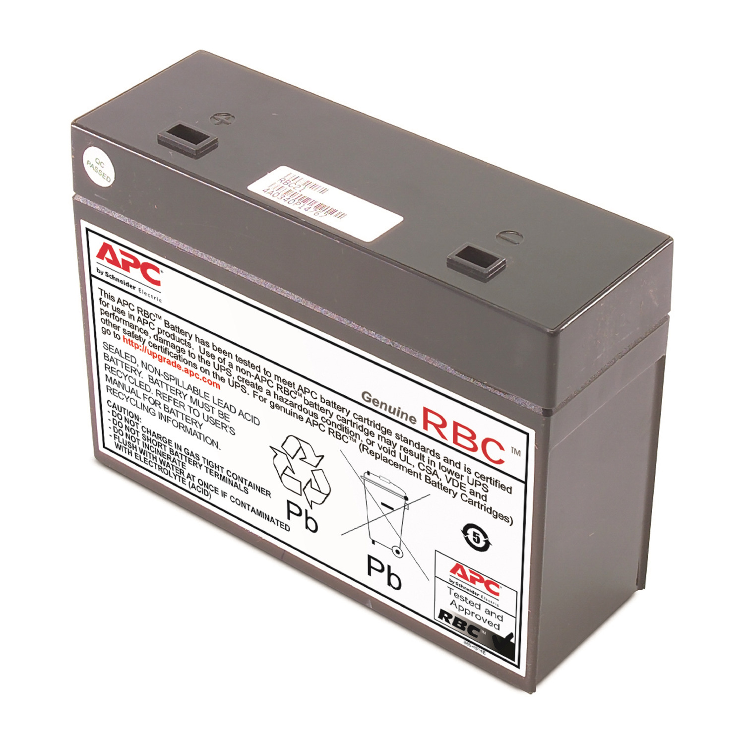 APC Replacement Battery Cartridge #21 with 2 Year Warranty - RBC21