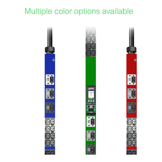 APC NetShelter Rack PDU Advanced, Switched, 3Phase, 22.1kW 400V 32A or 17.3kW 415V 30A, 48 Outlets, IEC309