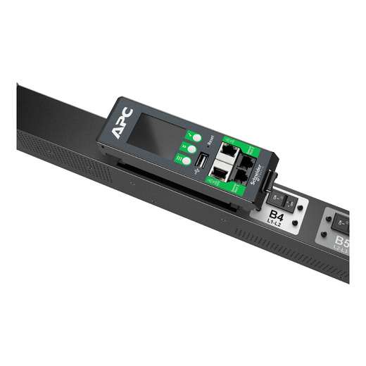 APC NetShelter Rack PDU Advanced, Switched, 3Phase, 8.6kW, 208V 30A, 48 Outlets, L21-30P