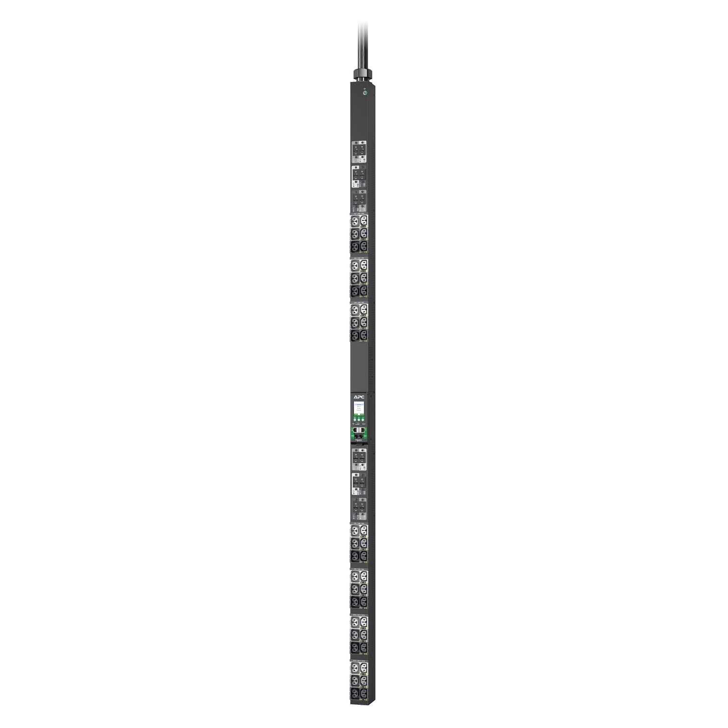 APC NetShelter Rack PDU Advanced, Switched, 3Phase, 43.5kW 400V 63A or 34.6kW 415V 60A, 42 Outlets, IEC309