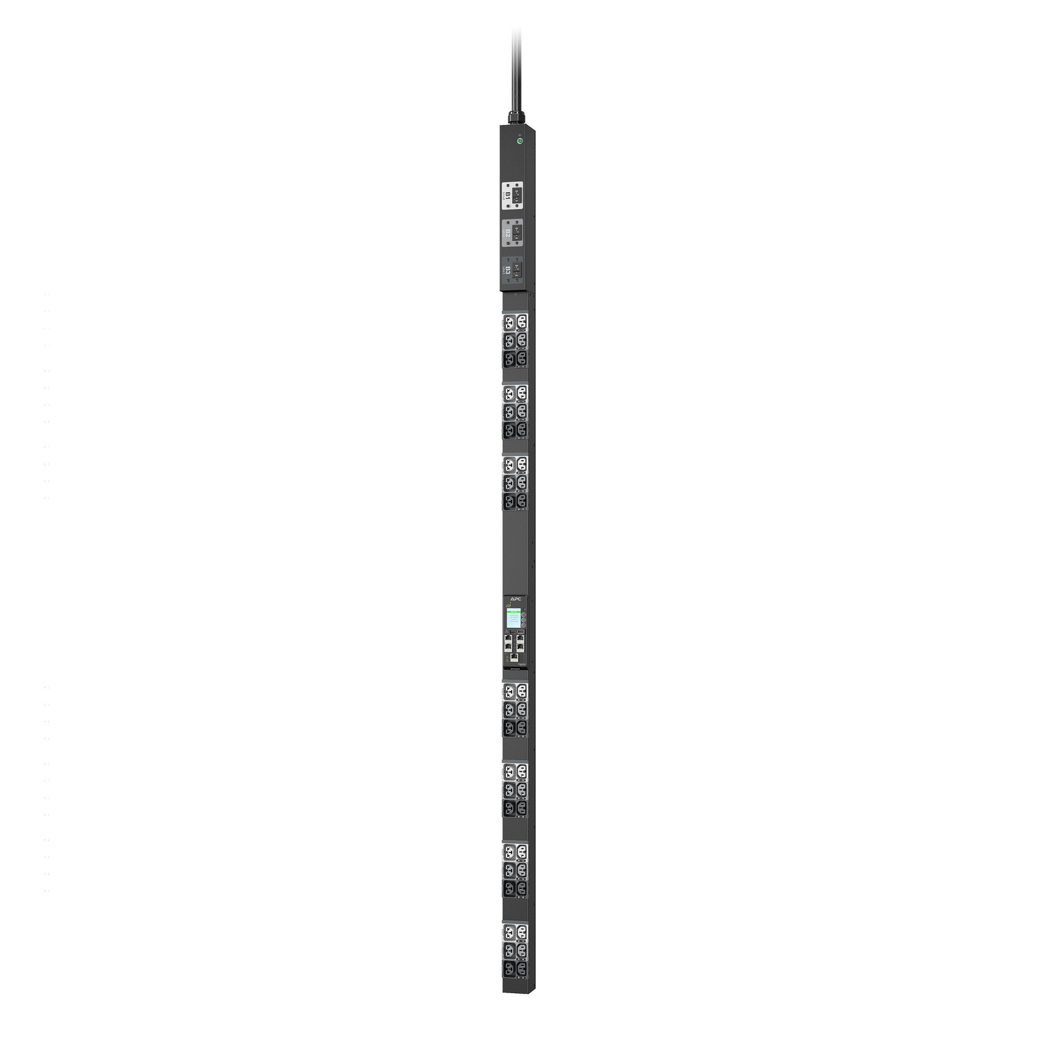 APC NetShelter Rack PDU Advanced Gen 2, Metered, 3Phase, 8.6kW, 208V 30A, L21-30P, 42 Outlet