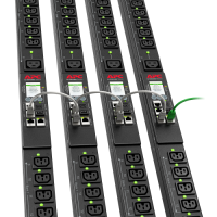 APC Rack PDU 9000 Switched, ZeroU, 20A, 208V, (21) C13/C15 & (3) C19/C21, L620 Cord