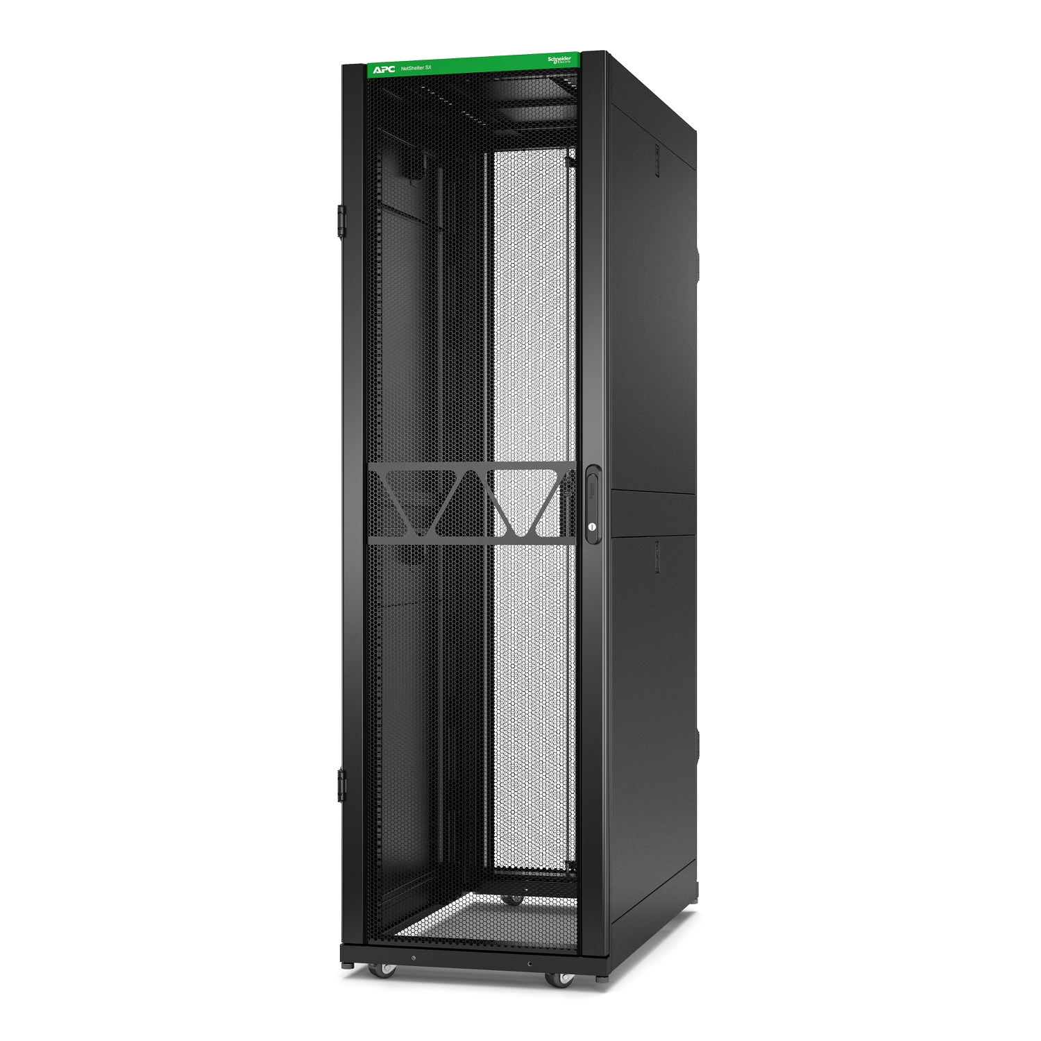 APC NetShelter SX Server Rack Gen 2, 42U, 1991H x 600W x