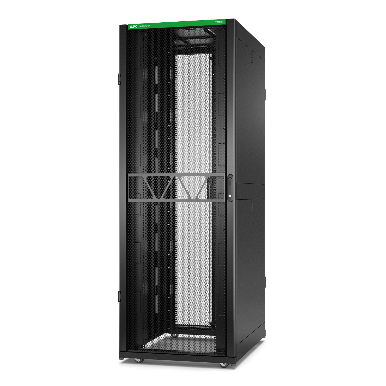 APC NetShelter SX Server Rack Gen 2, 45U, 2124H x 750W x