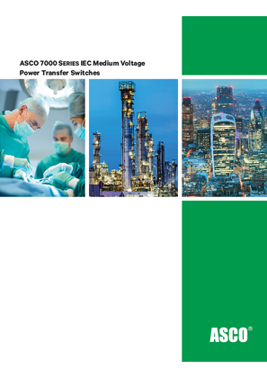 ASCO 7000 SERIES IEC Medium Voltage Power Transfer Switch