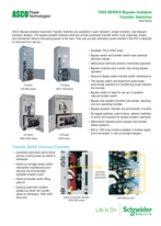 Data Sheet | 7000 SERIES Bypass-Isolation Transfer Switch
