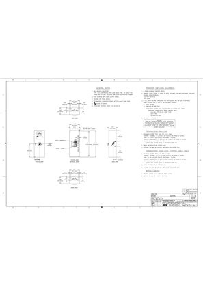Outline Drawing | ASCO 4000 & 7000 SERIES Transfer Switch | 30-230 Amps | Type 1 | Frame D | 719687-A (IEC Metric)