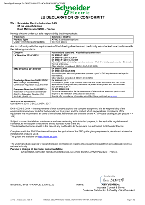 ATV12 EU DECLARATION