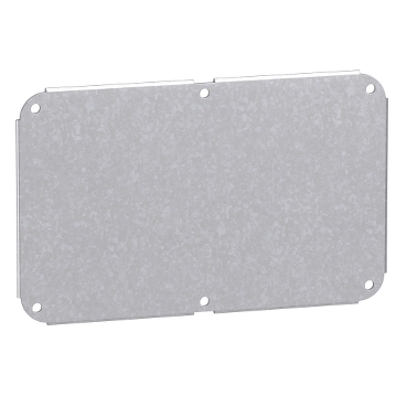 Altivar frekvenciaváltó kiegészítő, teli szerelőlap ATV320***W/Ws 5,5kW-7,5kW frekvenciaváltó rögzítéshez VW3A9912
