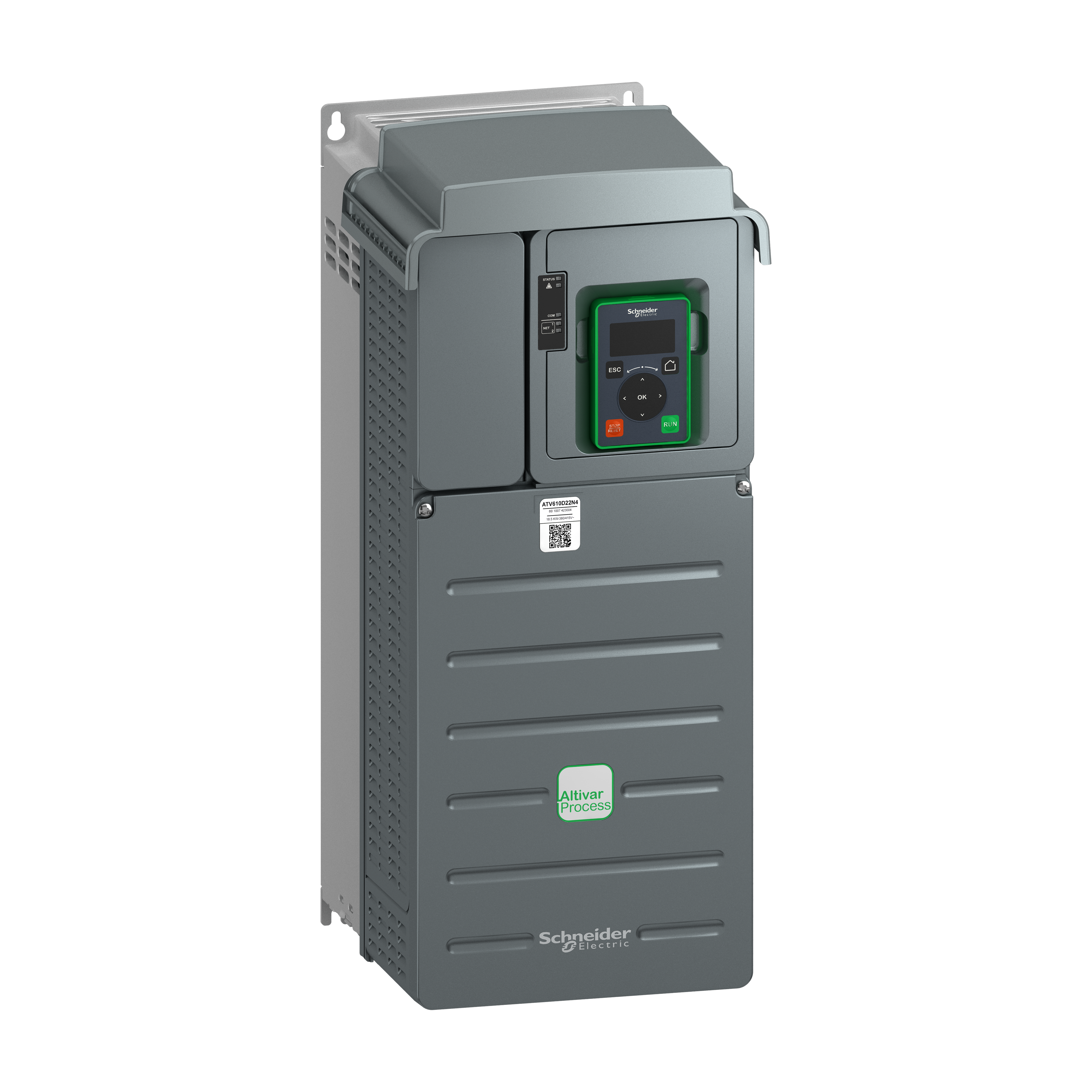 variable speed drive, Easy Altivar 610, 22kW, 30hp, 380 to 460V, IP20