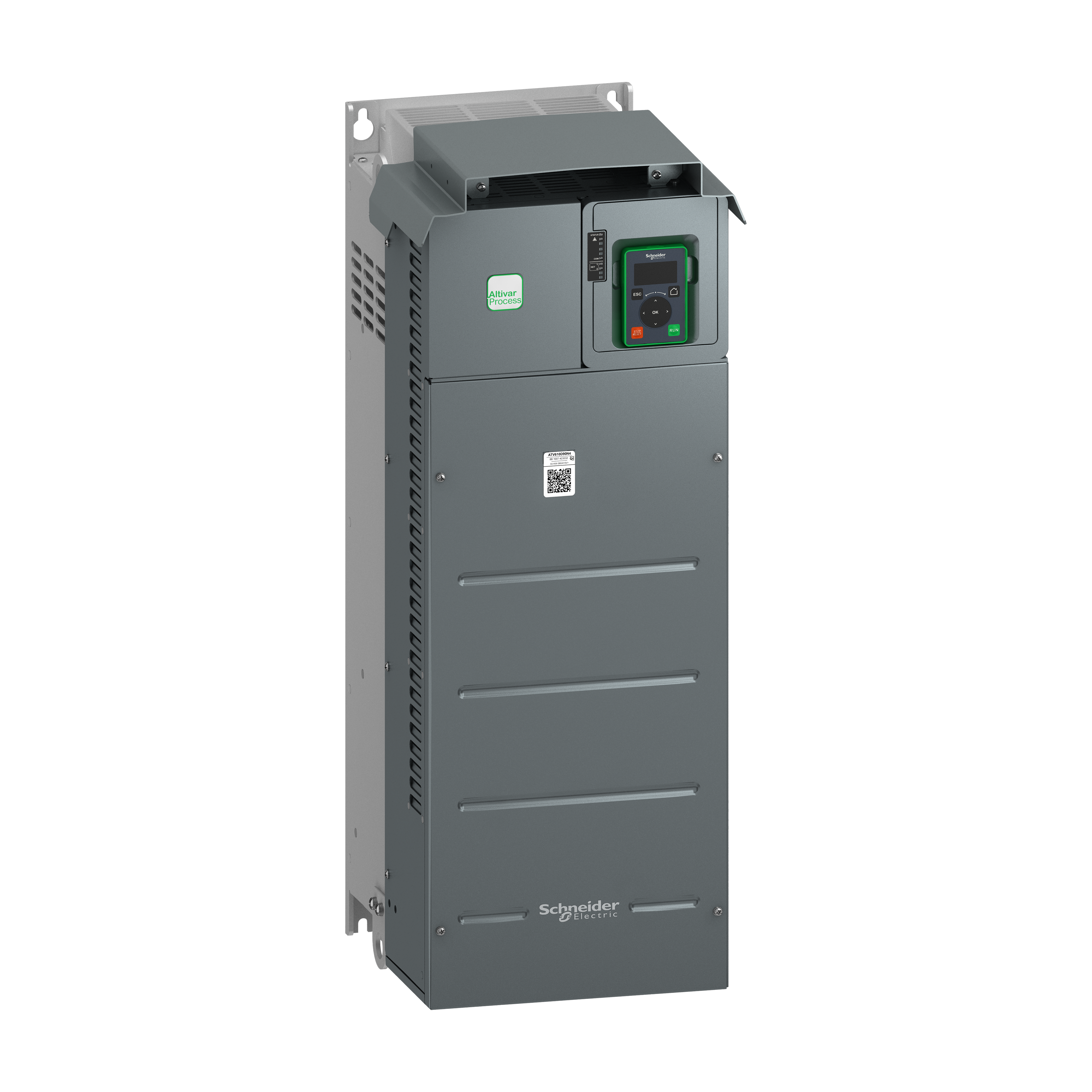 variable speed drive, Easy Altivar 610, 90kW, 125hp, 380 to 460V, IP20