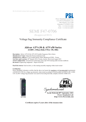 ATVX30-X50_SEMIF47_CERTIFICATE