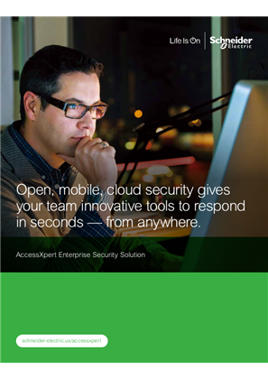 EcoStruxure Access Expert Enterprise Security Solution Brochure