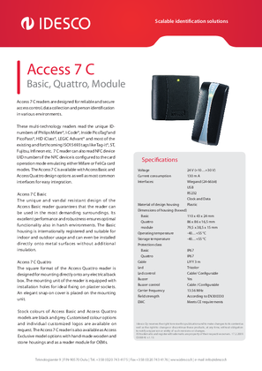 Access 7C Reader 