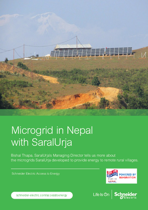 Access to Energy Sara Urja testimony Nepal