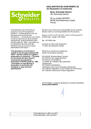 EU Declaration of conformity