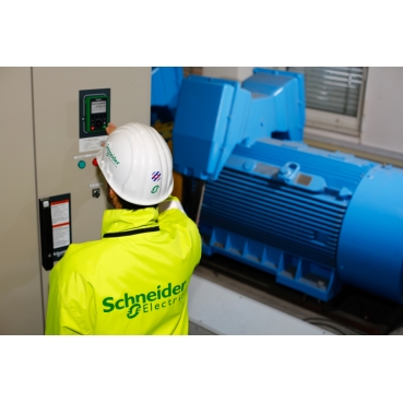 EcoStruxure Service Plan Rotating Equipment Schneider Electric EcoStruxure Service Plan for Rotating Equipment allows you to monitor your motors, pumps, conveyors, mixers, etc. to reduce unplanned downtime and optimize asset management.