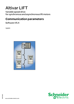 ATV LIFT communication parameters V5.4 