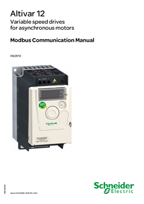 ATV12 Modbus Communication Manual