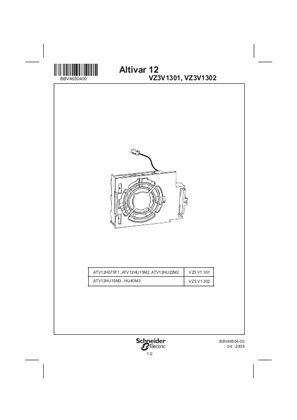 Instruction sheet  Fan kit: VZ3V1301,302