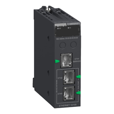 X80 kommunikációs modul, FactoryCast Ethernet, lakkozott BMENOC0311C