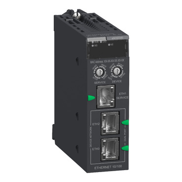 X80 kommunikációs modul, Ethernet DRS switch BMENOS0300