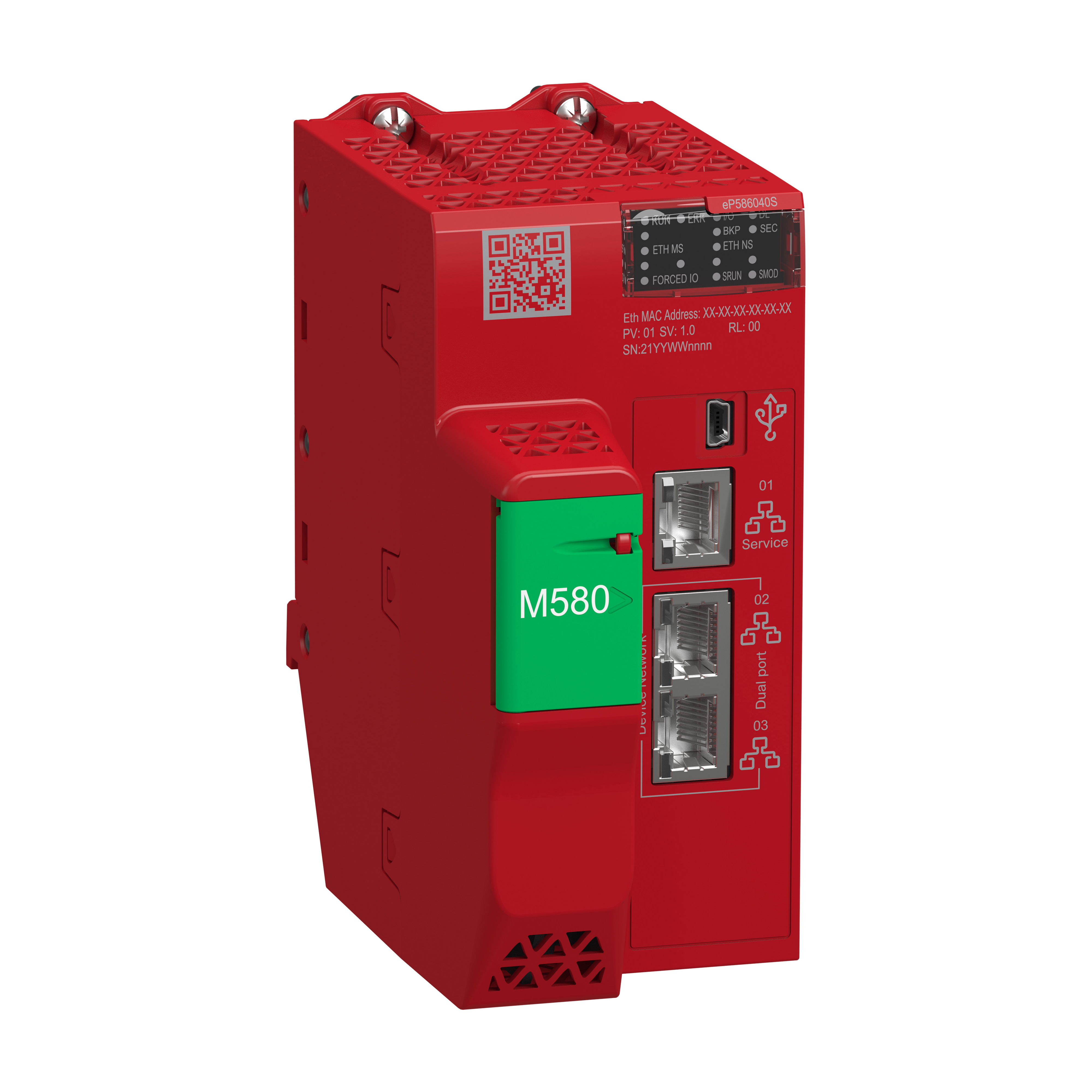Processor module, Modicon M580