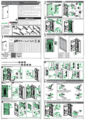 MAX9 PRO Distribution Board - Instruction sheet