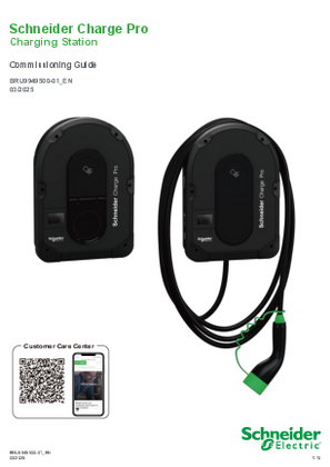 Schneider Charge Pro Commissioning Guide