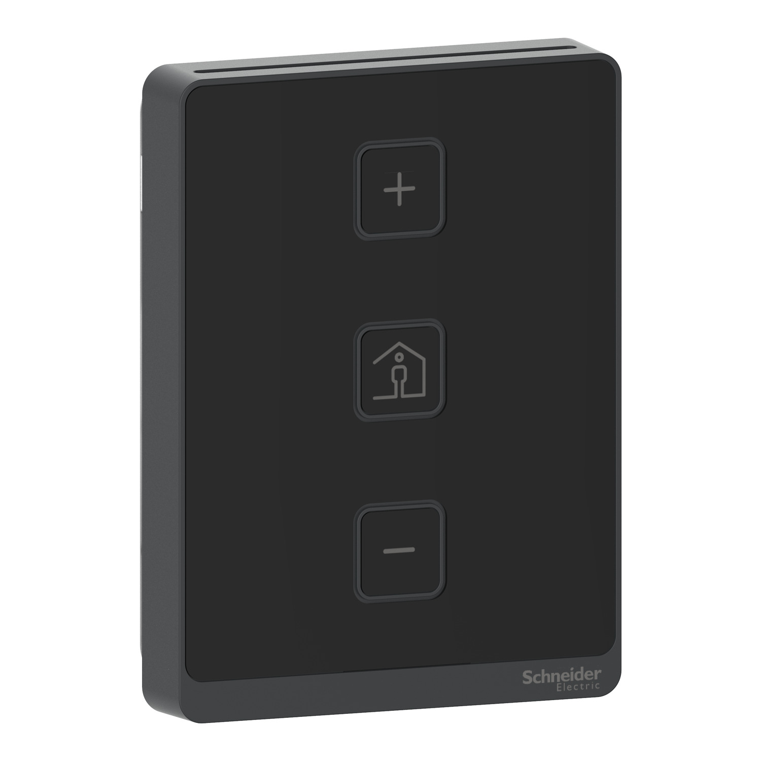 Sxwsc3xselxb Smartx Cover Plate For Sensor Base 3 Buttons No Display Setpoint Override Optimum Black Cover Schneider Electric Global