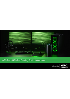 APC Back-UPS Pro Gaming Product