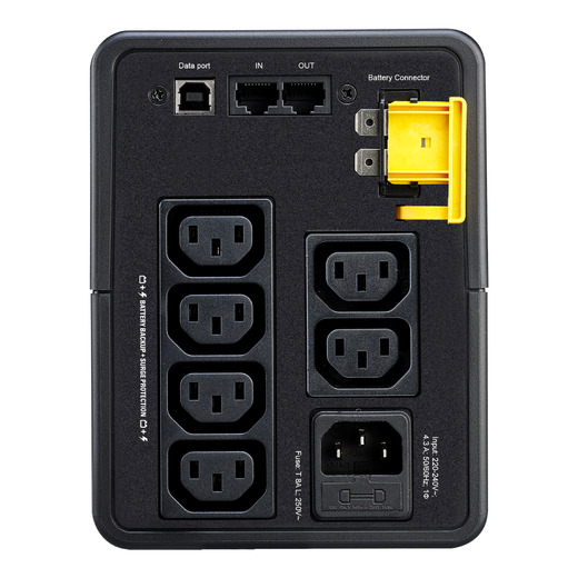 APC Back-UPS, 950VA, Tower, 230V, 6x IEC C13 outlets, AVR Back