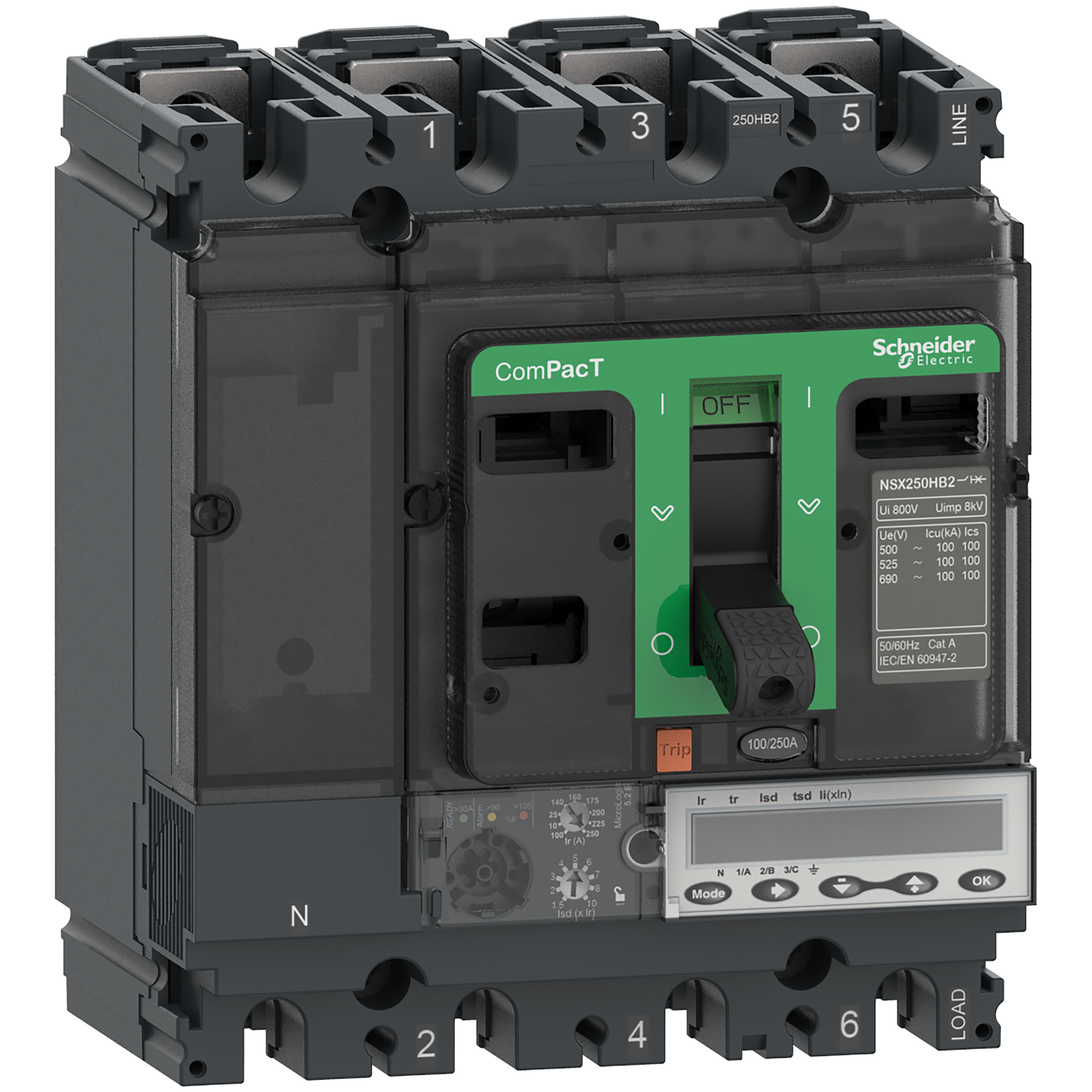 Dsj ML5.2E 160A 4P4D NSX250HB2